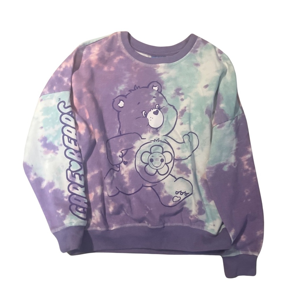 Care bear tie dye sweatshirt size 10/11 M